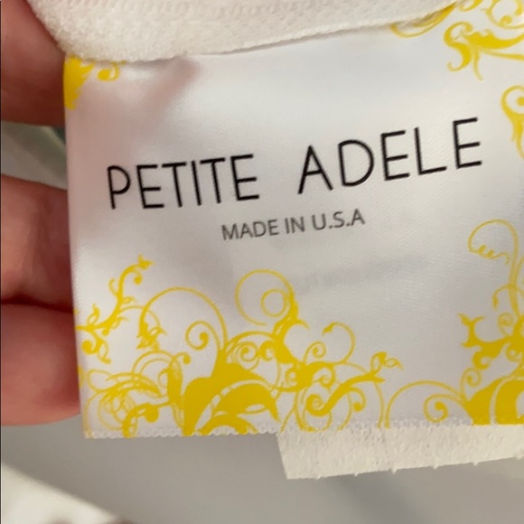 Gorgeous cream satin tulle skirt dress - Picture 4 of 5